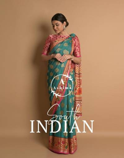South Indian By Ashima Designer Festive Wear Saree Collection